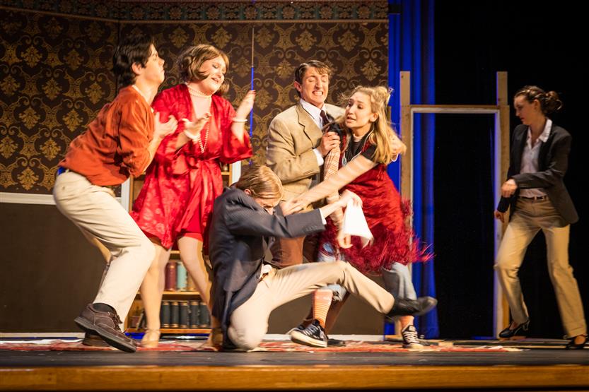 Page High students onstage